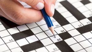 crossword puzzle